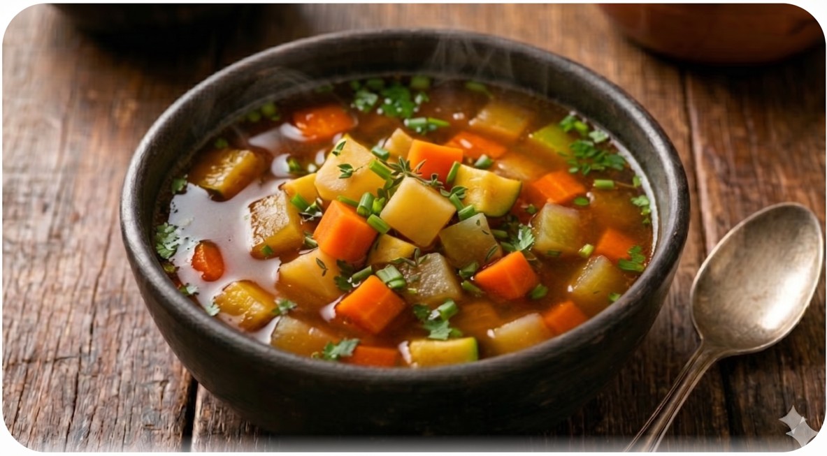 SOPA DE LEGUMES DA MAINHA